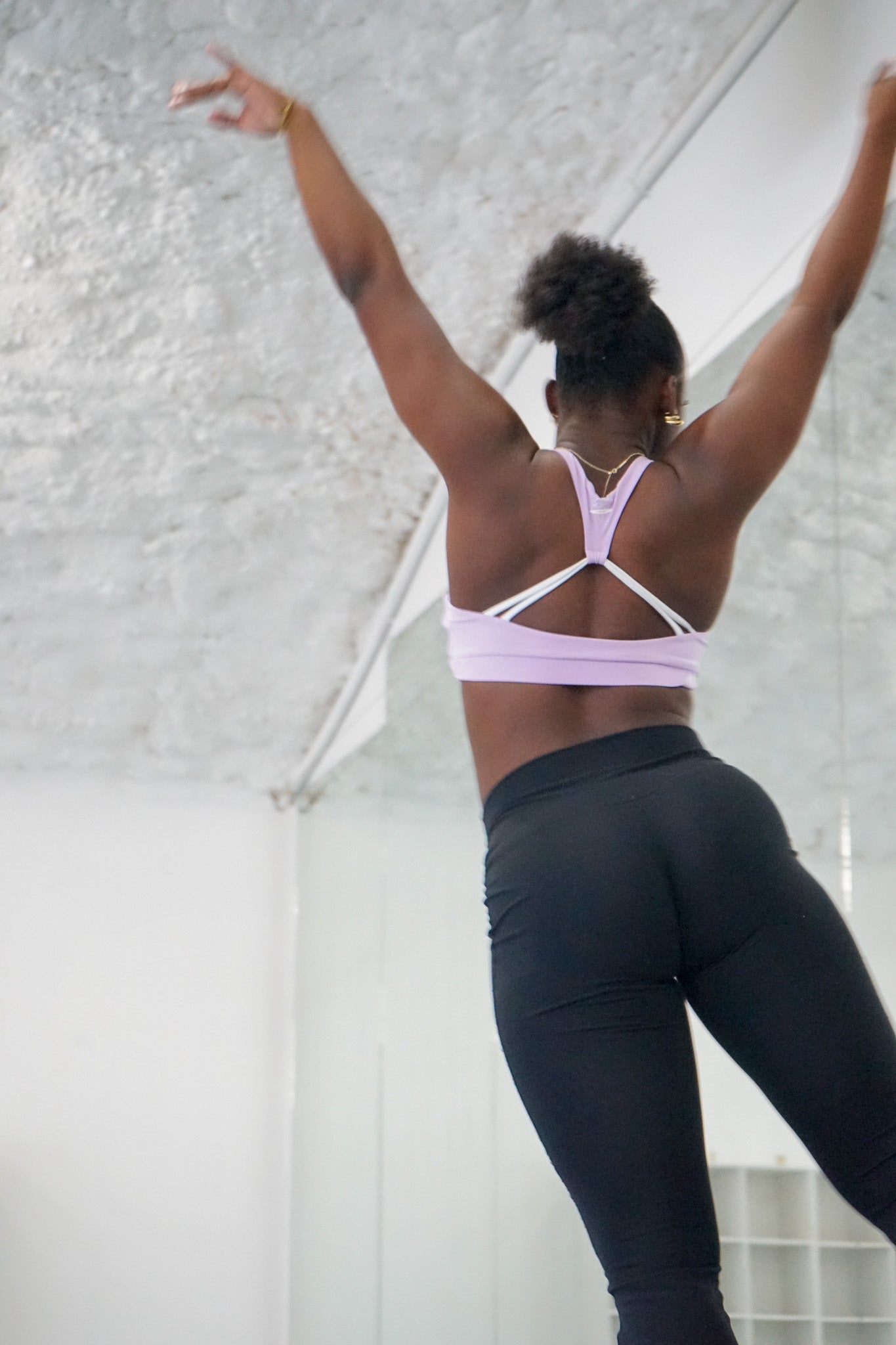 Lavendar - Dig Deep Sports Bra - Liv Active