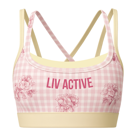 Red Gingham & Nude (Brunch Run)