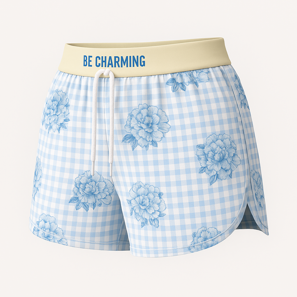 Blue Gingham & Azaleas (Brunch Run)