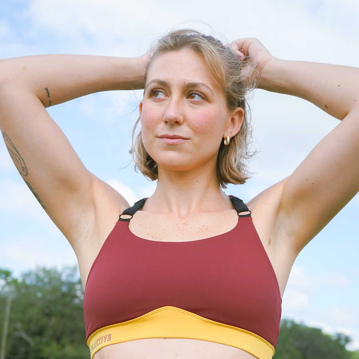 Garnet - Dig Deep Sports Top - Liv Active