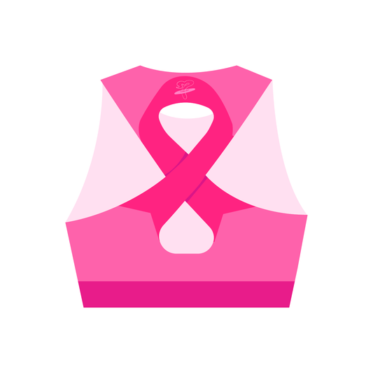 Breast Cancer Awareness Sports Bra - Liv Active
